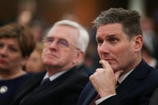 Brexit row flares as Starmer says in speech ‘nobody’ ruling out Remain