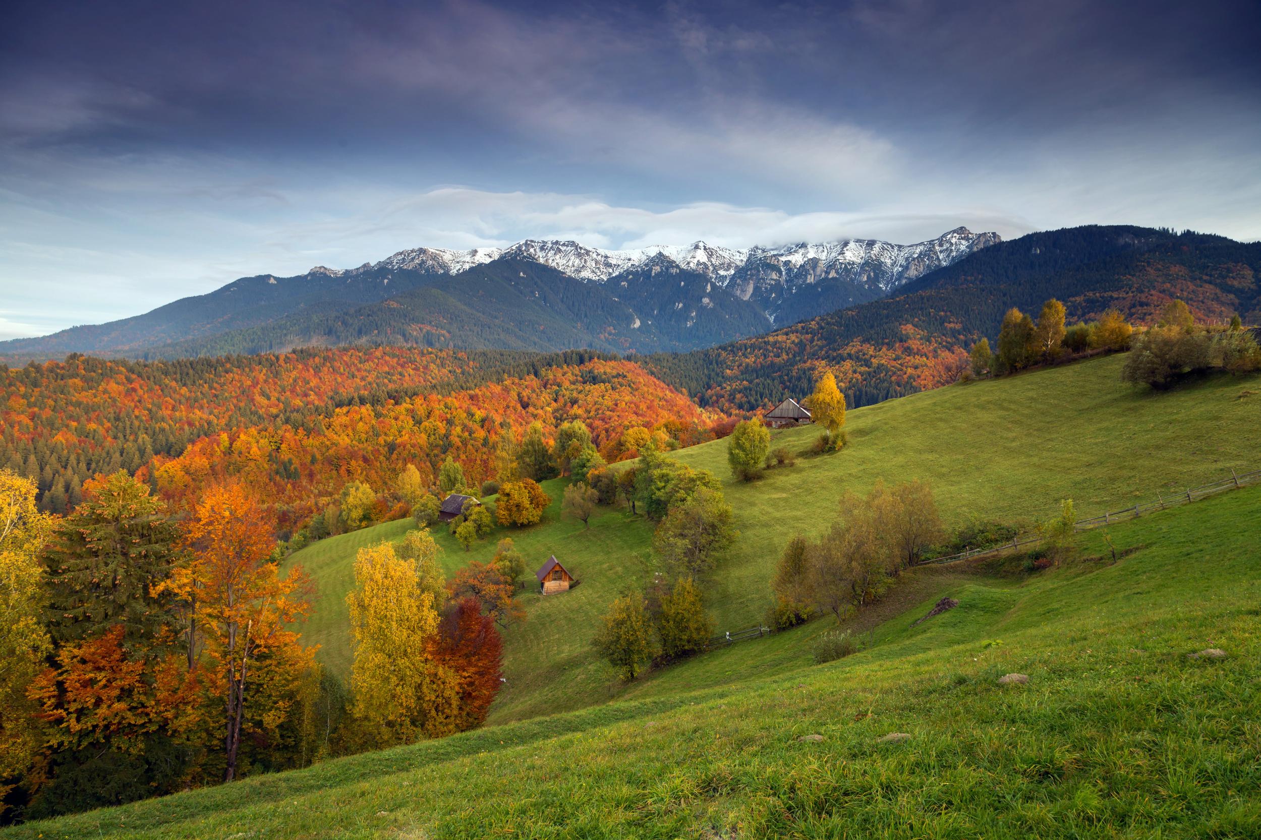 Adrenalin junkies will find plenty to enjoy in the Carpathian Mountains, dramatic landscape aside (iStock)