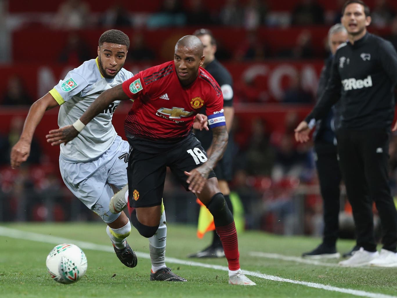 Was caught out of position that led to the first half and he struggled to keep track of Martial who is just a different class of player but attacked brilliantly for Derby