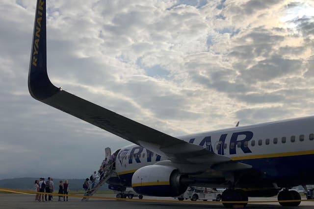 Going places? Passengers booked on Ryanair on Friday face uncertainty