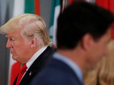 Trump and Trudeau handshake at UN luncheon shows simmering tensions