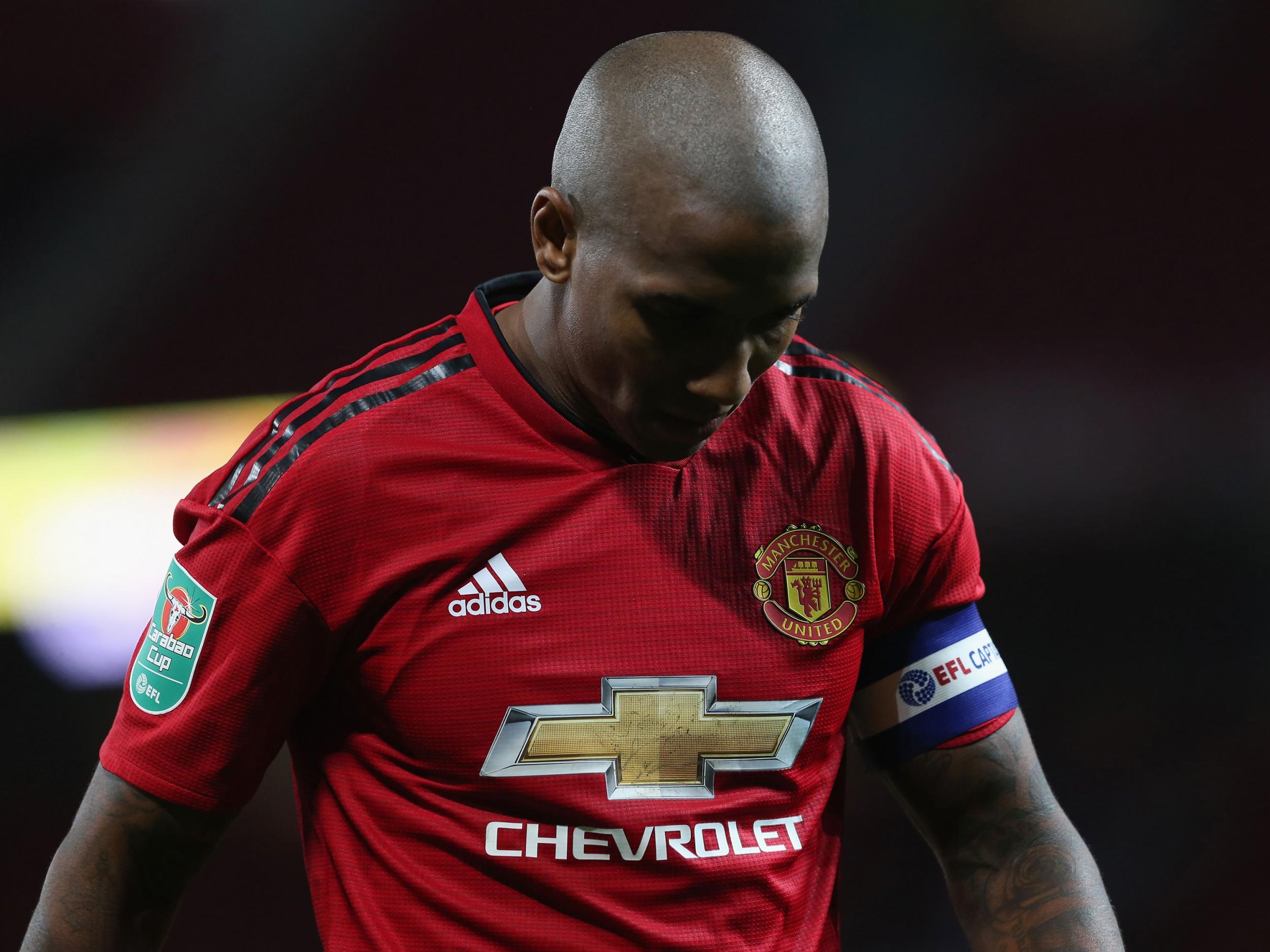 Ashley Young admitted that Manchester United did not match Derby for intensity