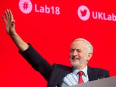 Jeremy Corbyn gives closing address to Labour Party conference