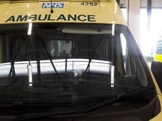 Ambulances on 999 calls hit by bricks hurled from bridge in Birmingham