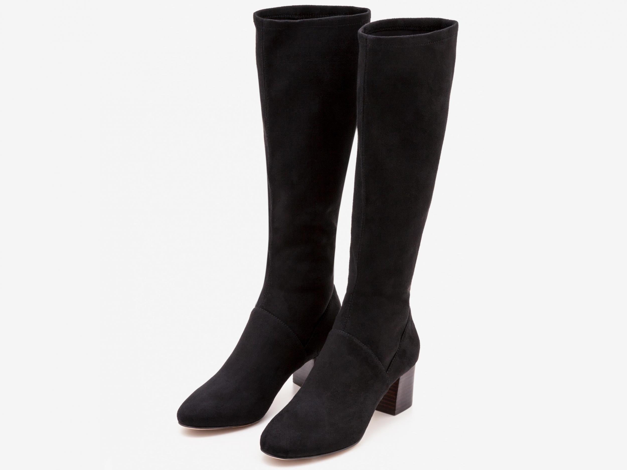 Round Toe Stretch Boots, £98, Boden