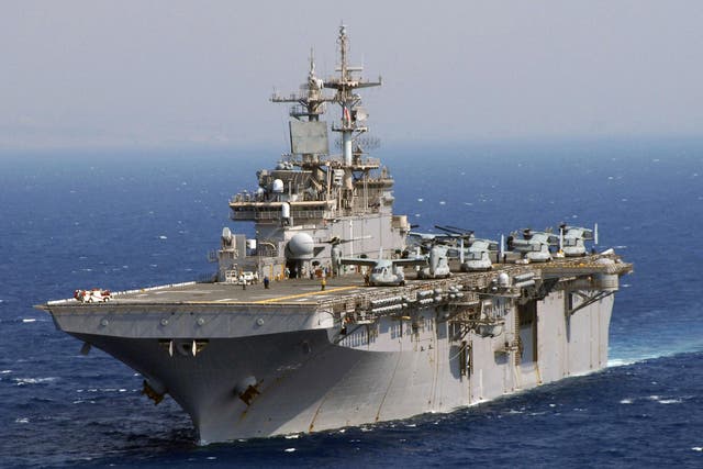 USS Wasp has been denied request to dock in Hong Hong