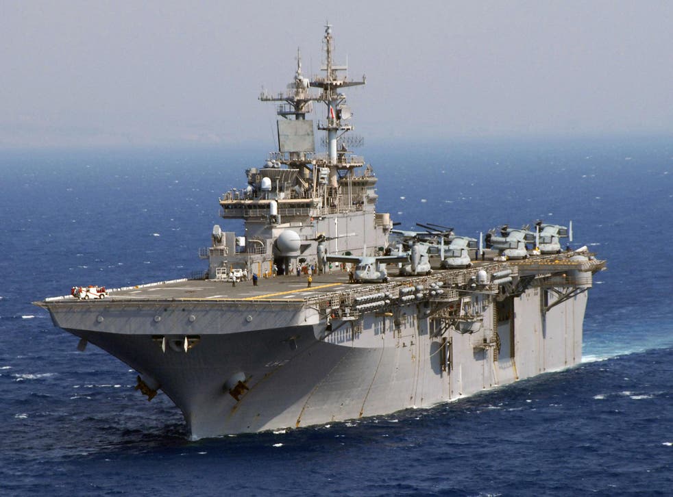 USS Wasp has been denied request to dock in Hong Hong