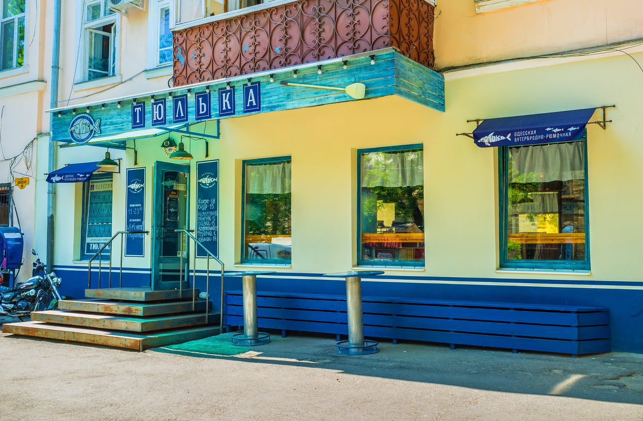 Odessa has plentiful seafood restaurants