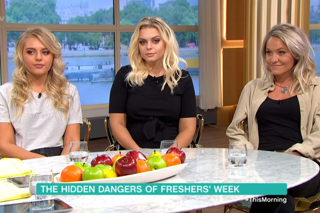 Alix Taylor and Emily Walter believe that their drinks were spiked while out at university