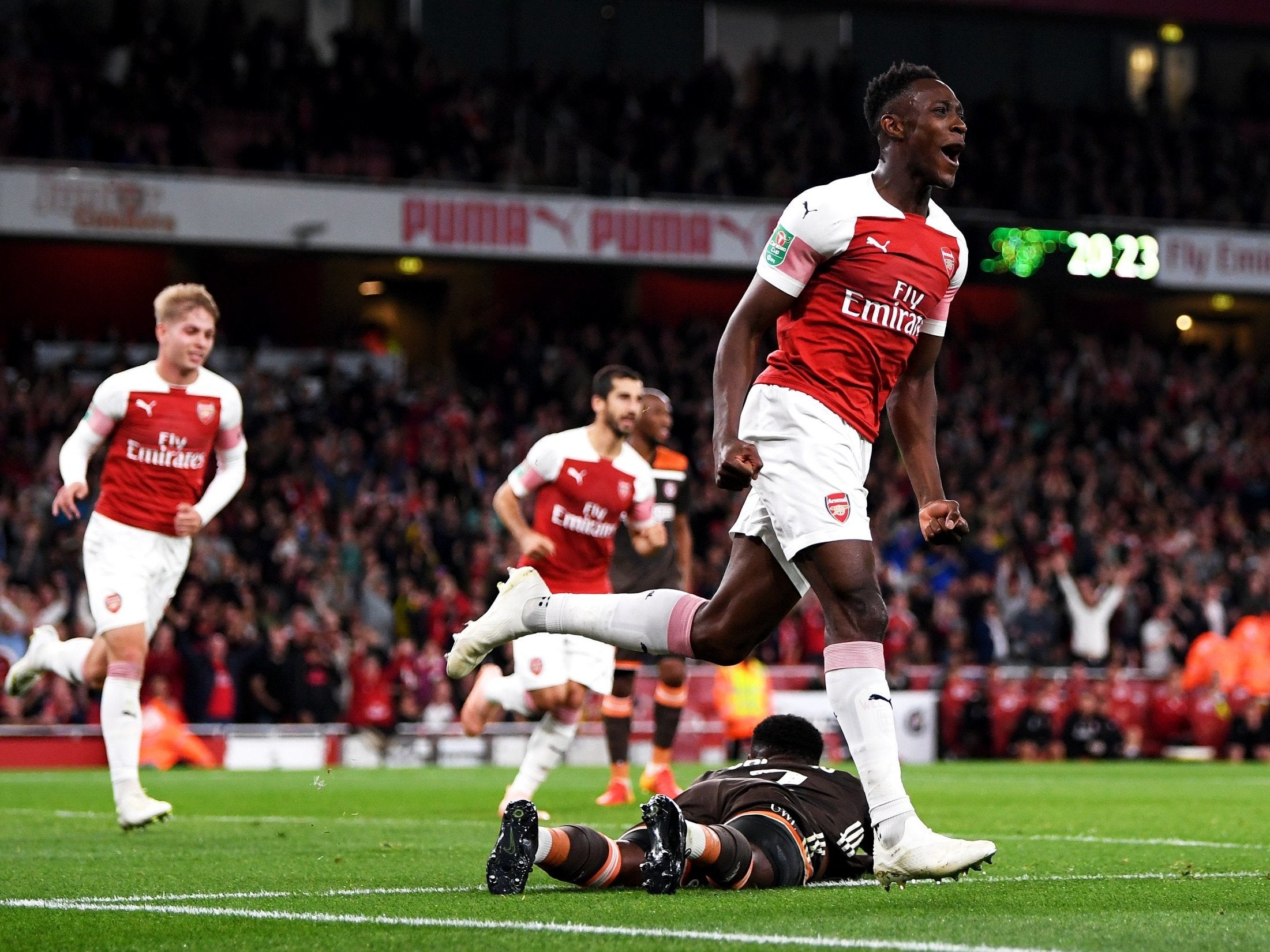 Danny Welbeck has made his claim for a place in the first team