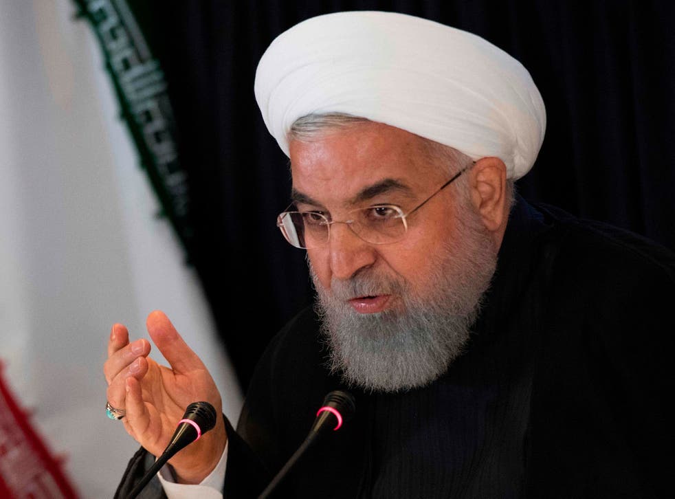 President Hassan Rouhani has vowed to defy US sanctions