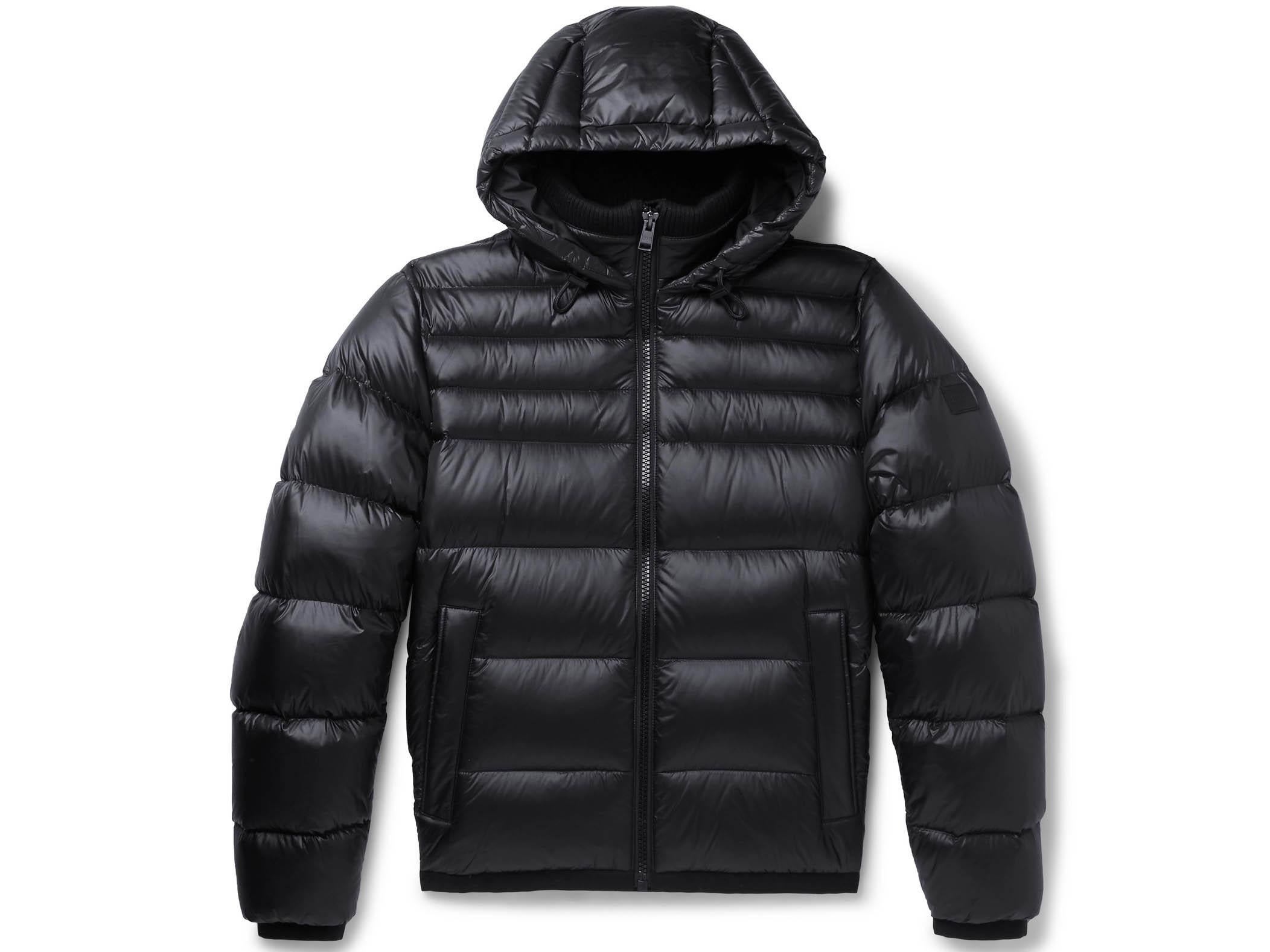 hugo boss black puffer jacket