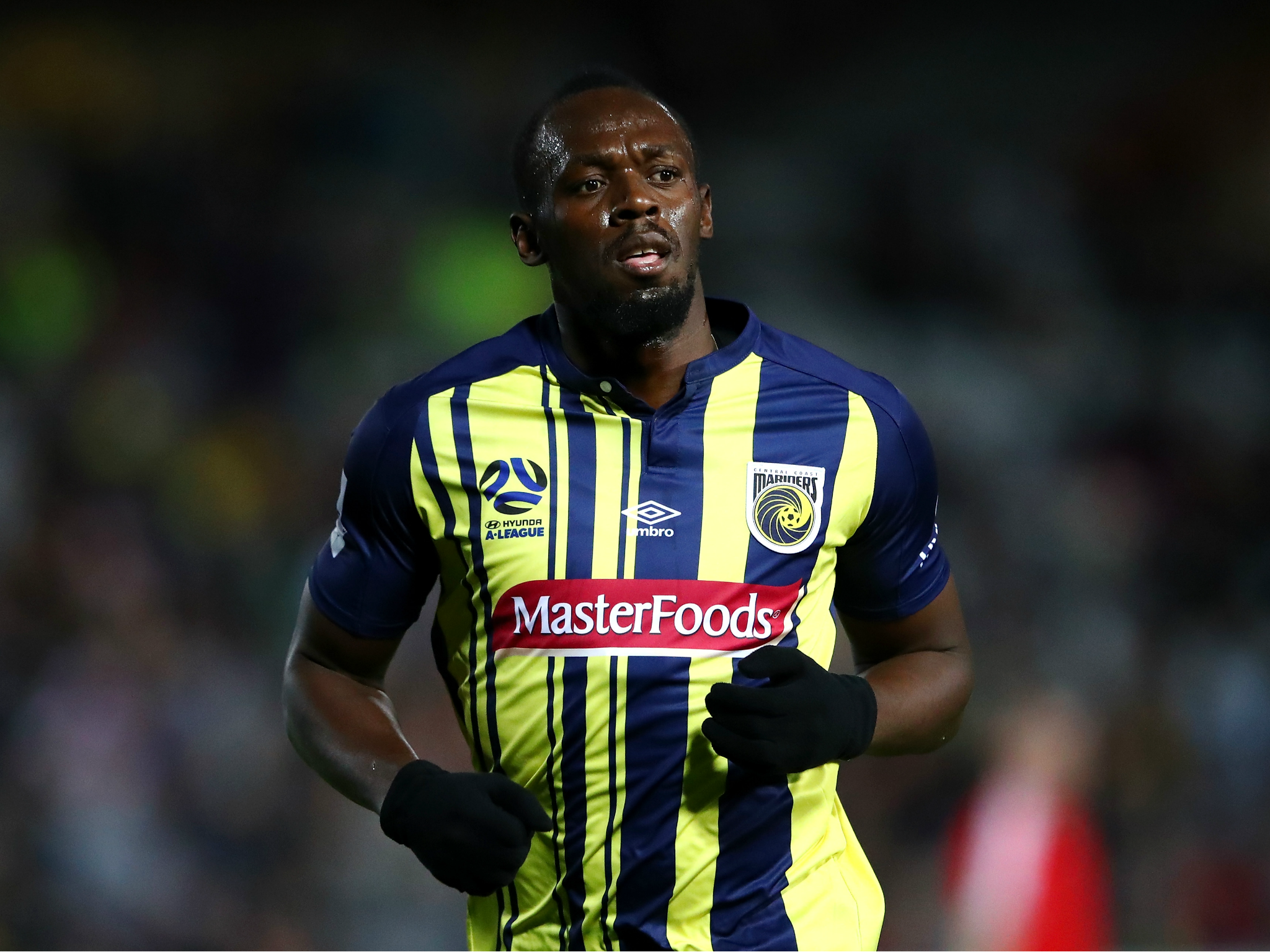 Bolt has been on trial with the Mariners since August