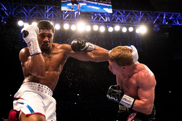 Povetkin tested Joshua early on