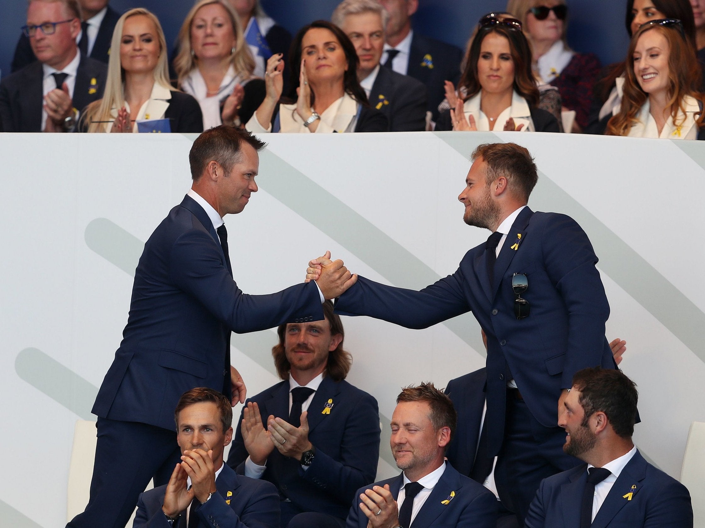 Paul Casey and Tyrrell Hatton will be paired on Friday morning