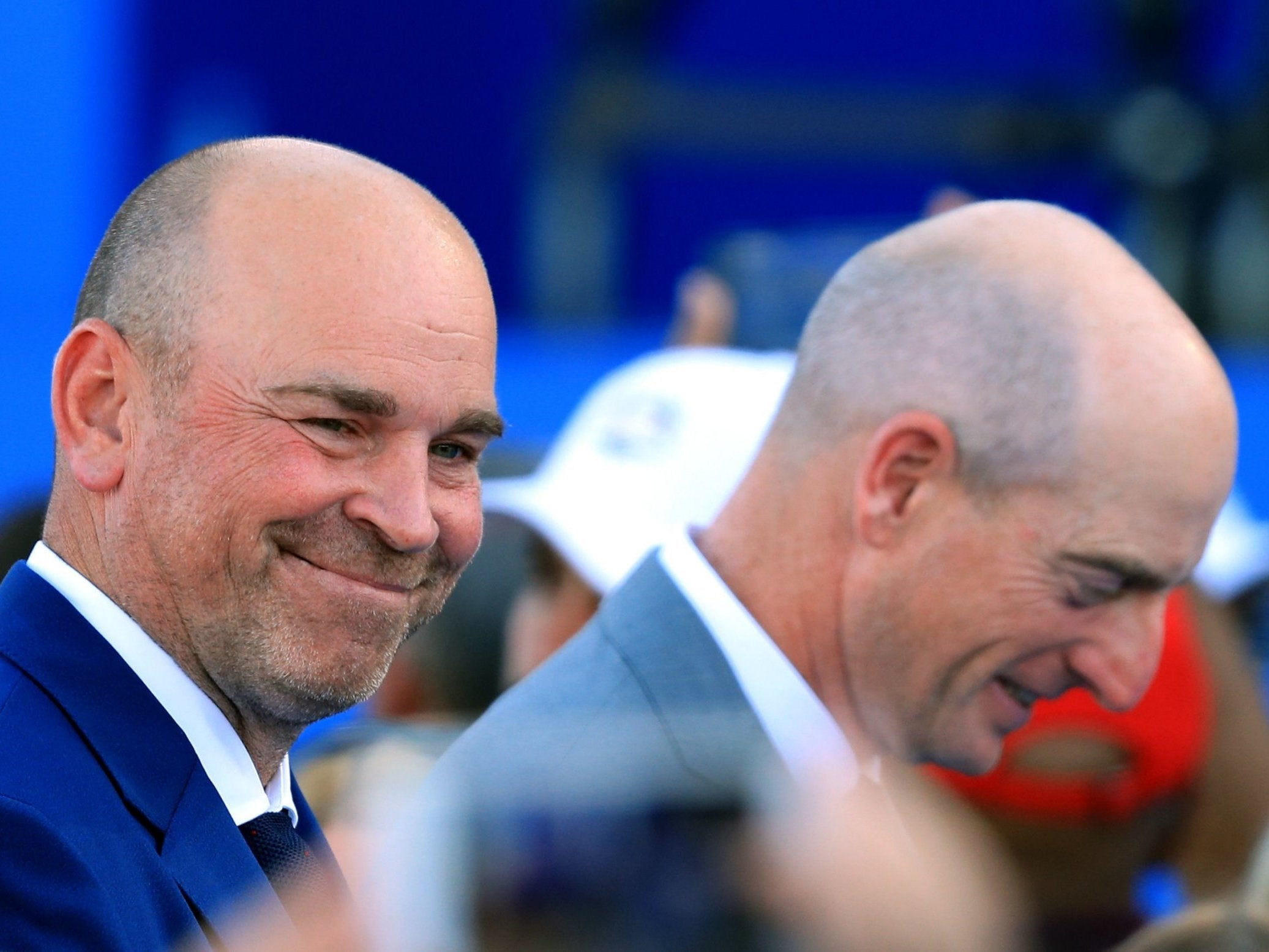 Ryder Cup captains Thomas Bjorn and Jim Furyk