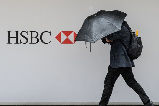 The rain’s falling at the bank after a miserable set of results