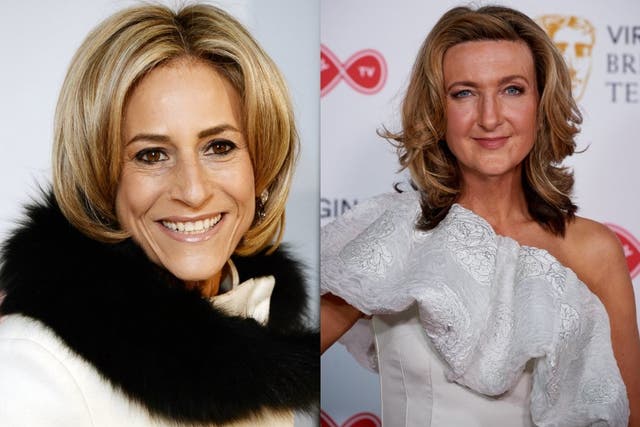 Emily Maitlis and Victoria Derbyshire are currently in shortlist of candidates for the role of Question Time host
