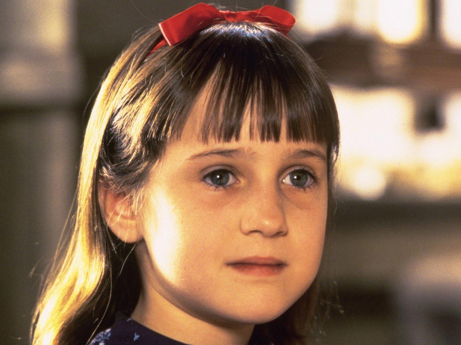 Mara Wilson played the title role in the 1996 movie version of Dahl’s classic