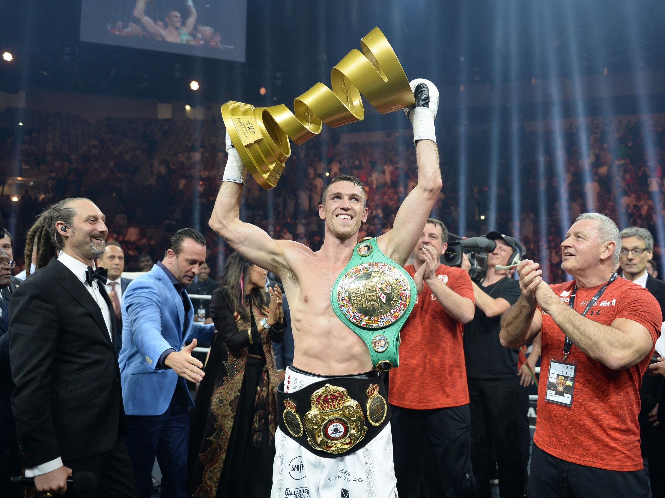 Callum Smith was too big, too fresh, too powerful for his opponent