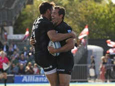 Record-breaking Saracens seal fifth bonus-point win in Bath rout