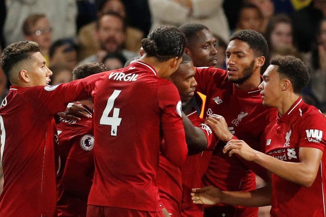 Liverpool's Daniel Sturridge celebrates scoring