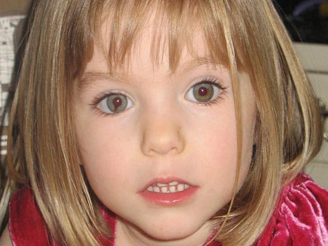 Madeleine McCann disappeared while on holiday with her parents in Portugal in May 2007