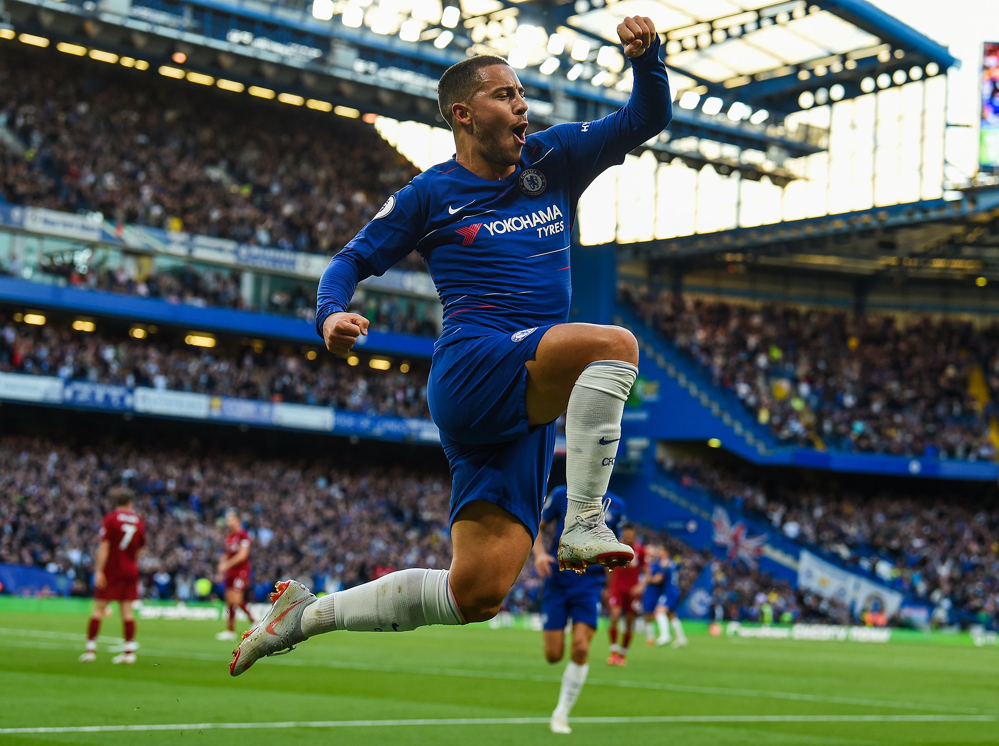 Chelsea news: Maurizio Sarri challenges in-form Eden Hazard to score 40 goals this season