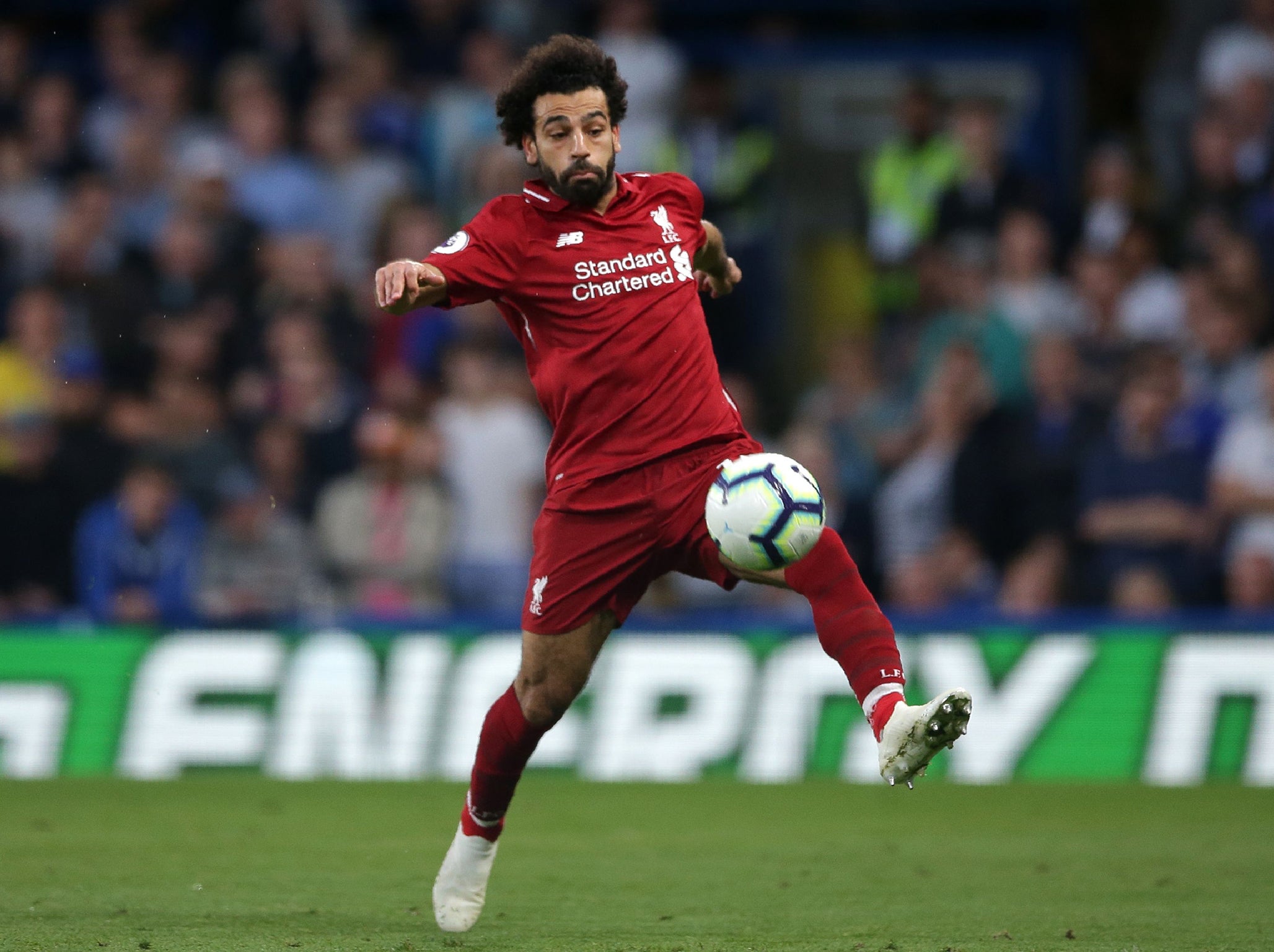 It was a difficult afternoon for Salah