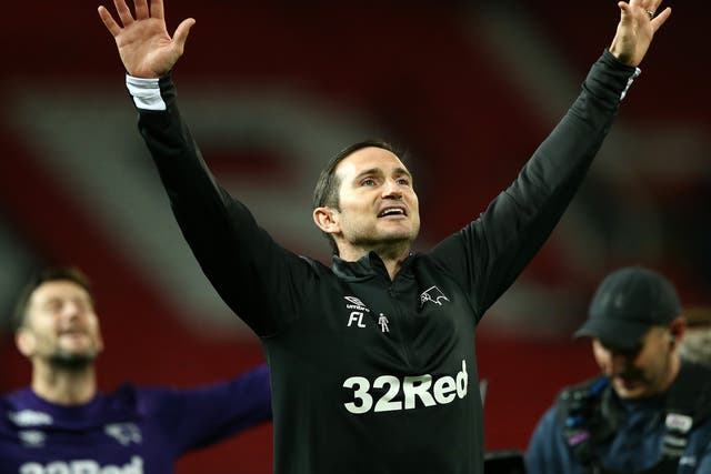 Frank Lampard will be hoping for another upset