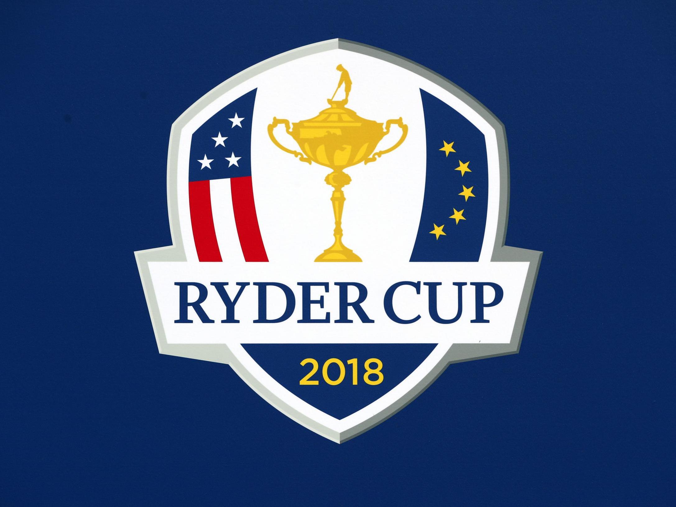 A general view of Ryder Cup signage