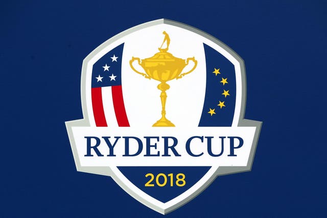 A general view of Ryder Cup signage
