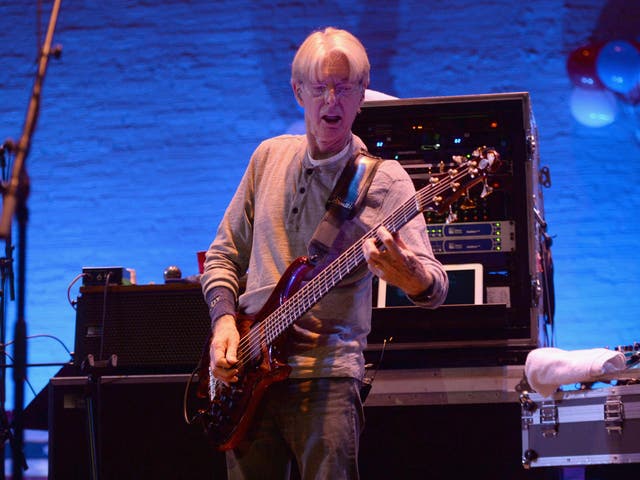 Phil Lesh performs onstage at Headcount