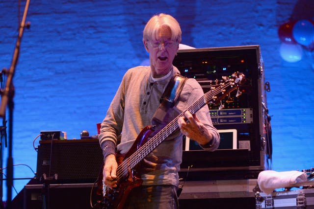 Phil Lesh performs onstage at Headcount