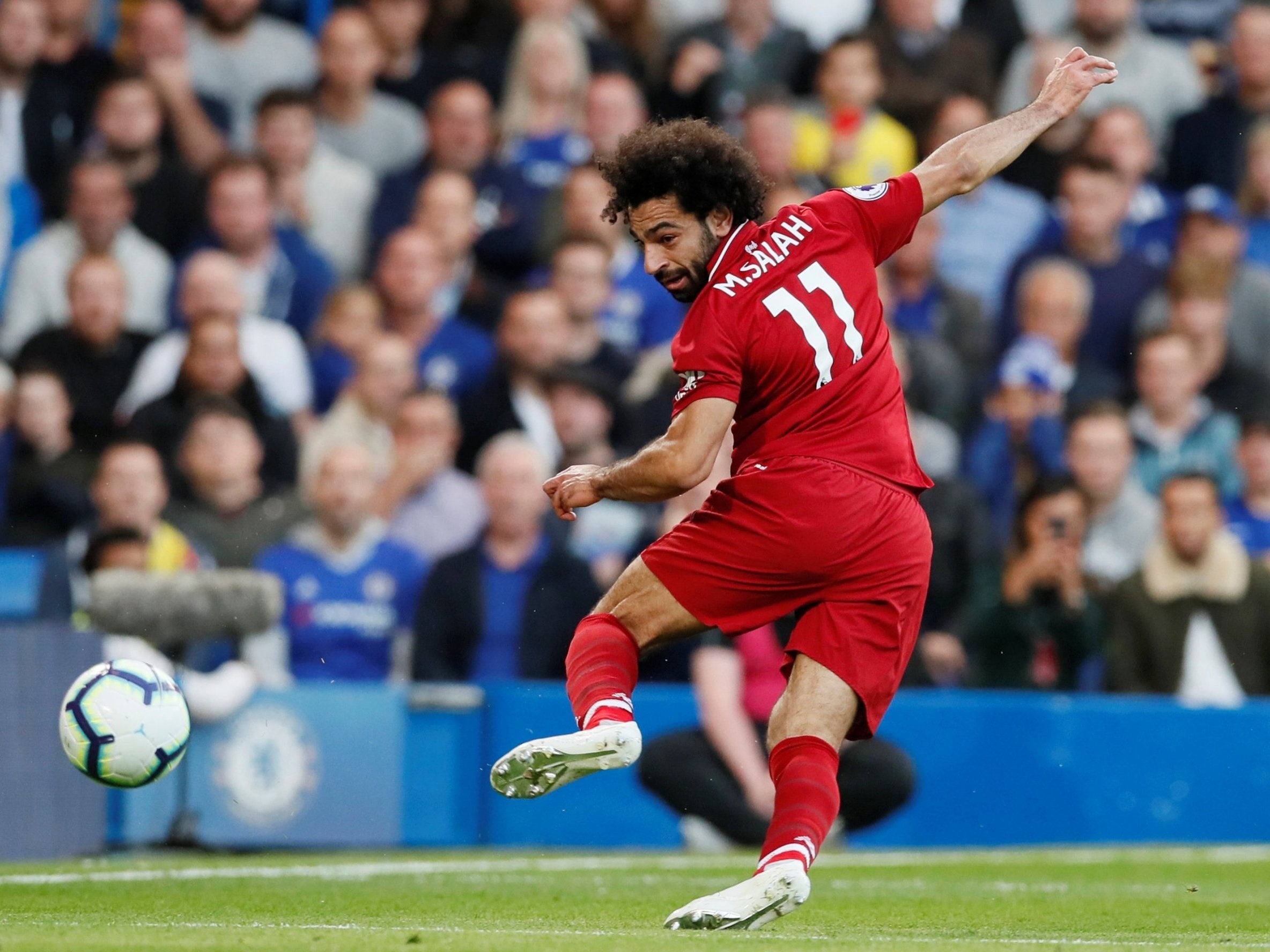 Mohamed Salah is yet to recapture last season’s sensational form