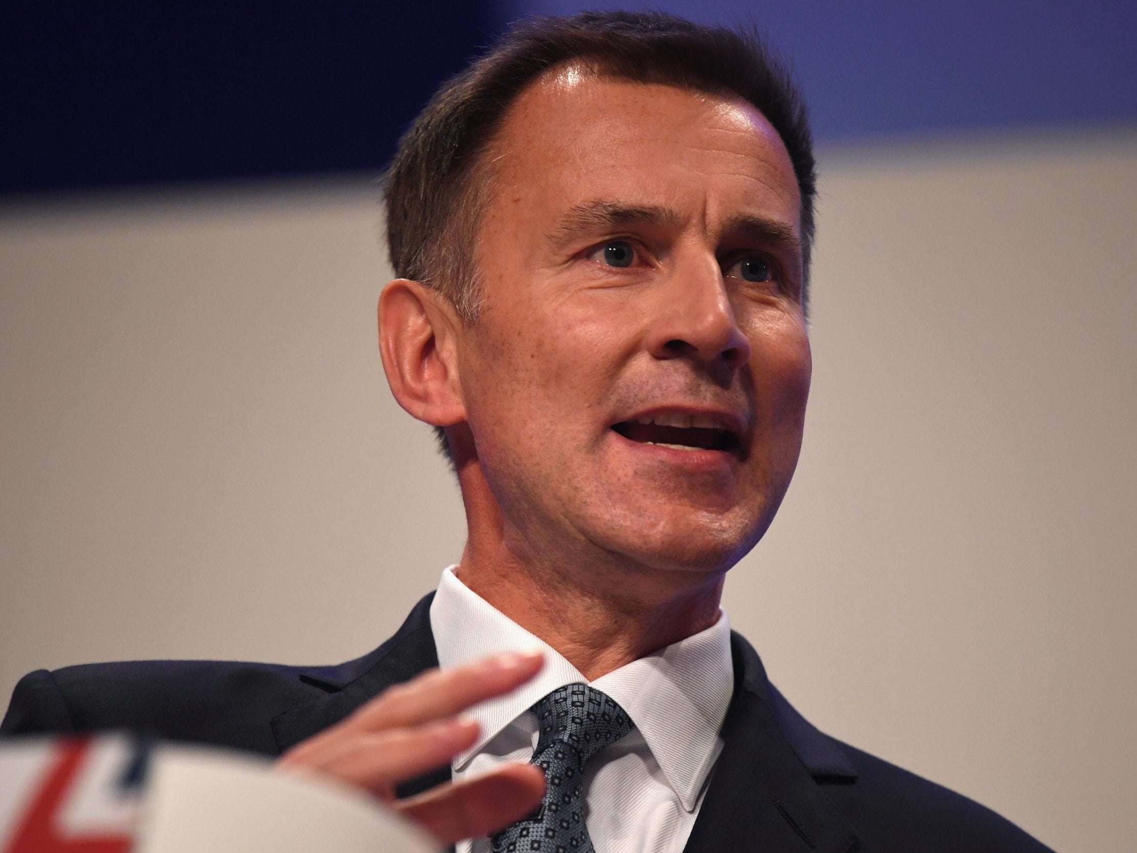 Foreign secretary Jeremy Hunt said the EU should not 'mistake British politeness for British weakness'.