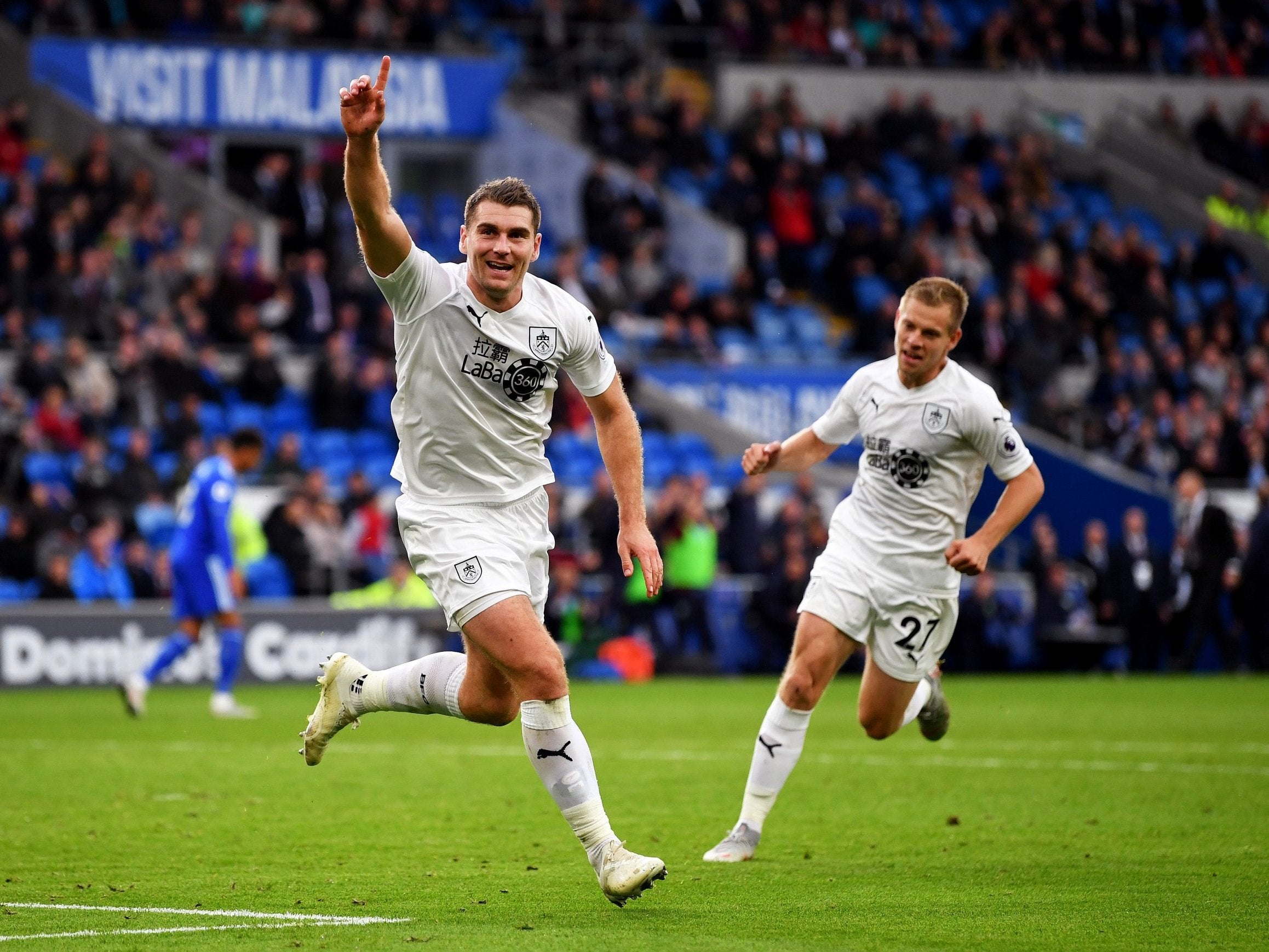 Cardiff left scratching heads as Sam Vokes earns Burnley victory