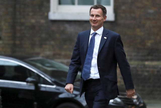 Foreign Secretary Jeremy Hunt