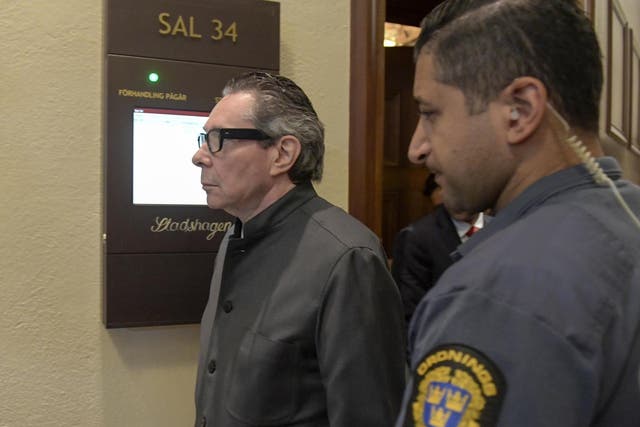 Arnault, left, has been sentenced to two years in jail after being convicted of rape
