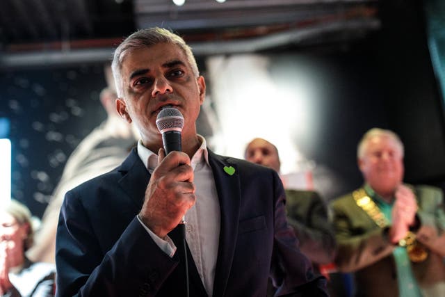 The mayor of London Sadiq Khan at the club's reopening