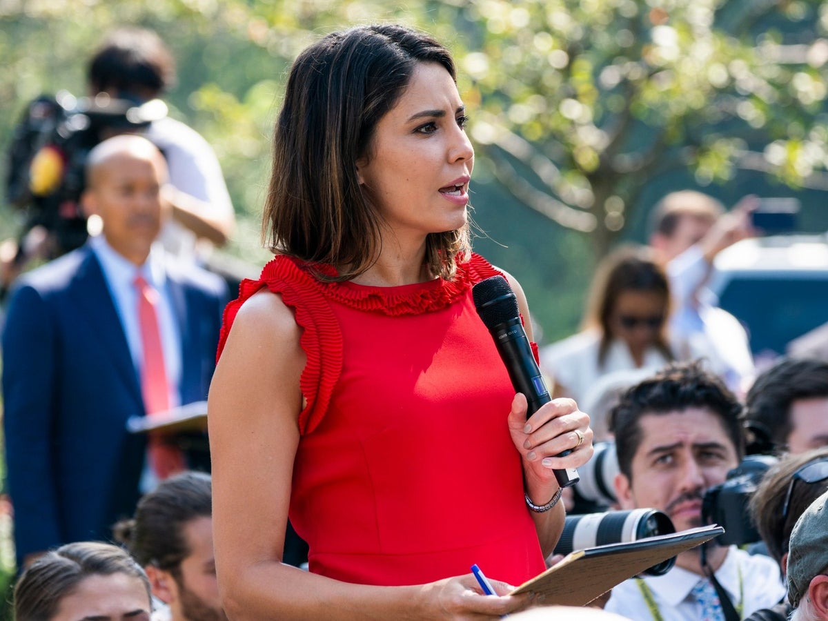 Trump Insults Female Reporter In Tense Press Conference Exchange I Know You Re Not Thinking You Never Do The Independent The Independent