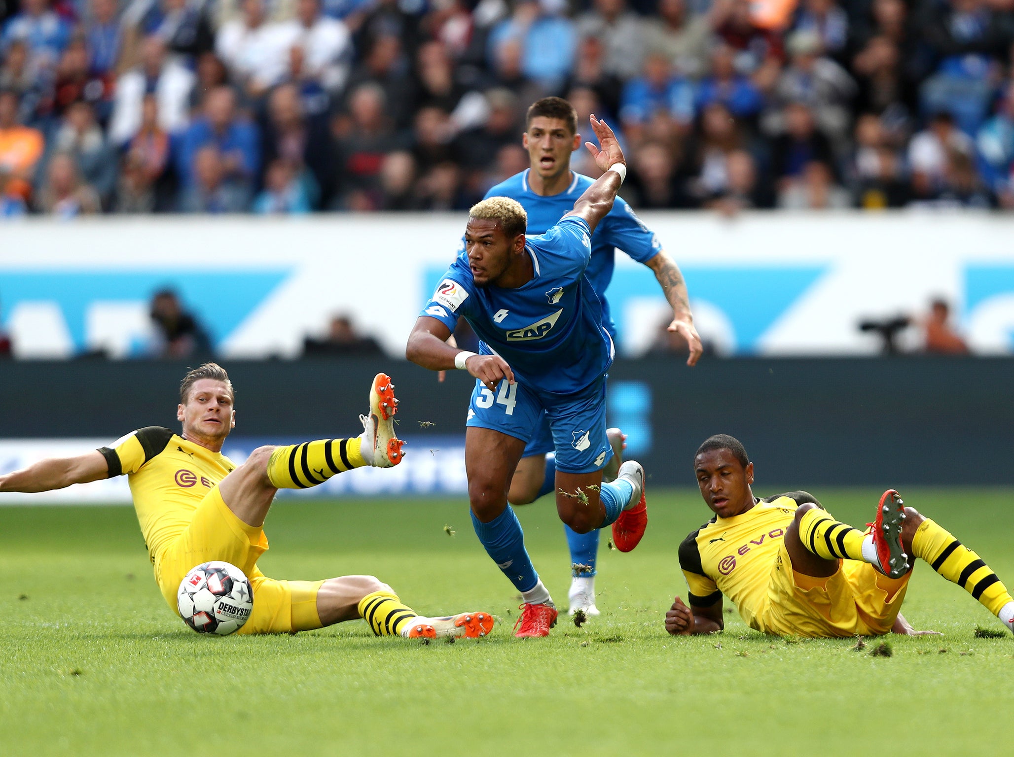 Joelinton scored a memorable goal against Dortmund