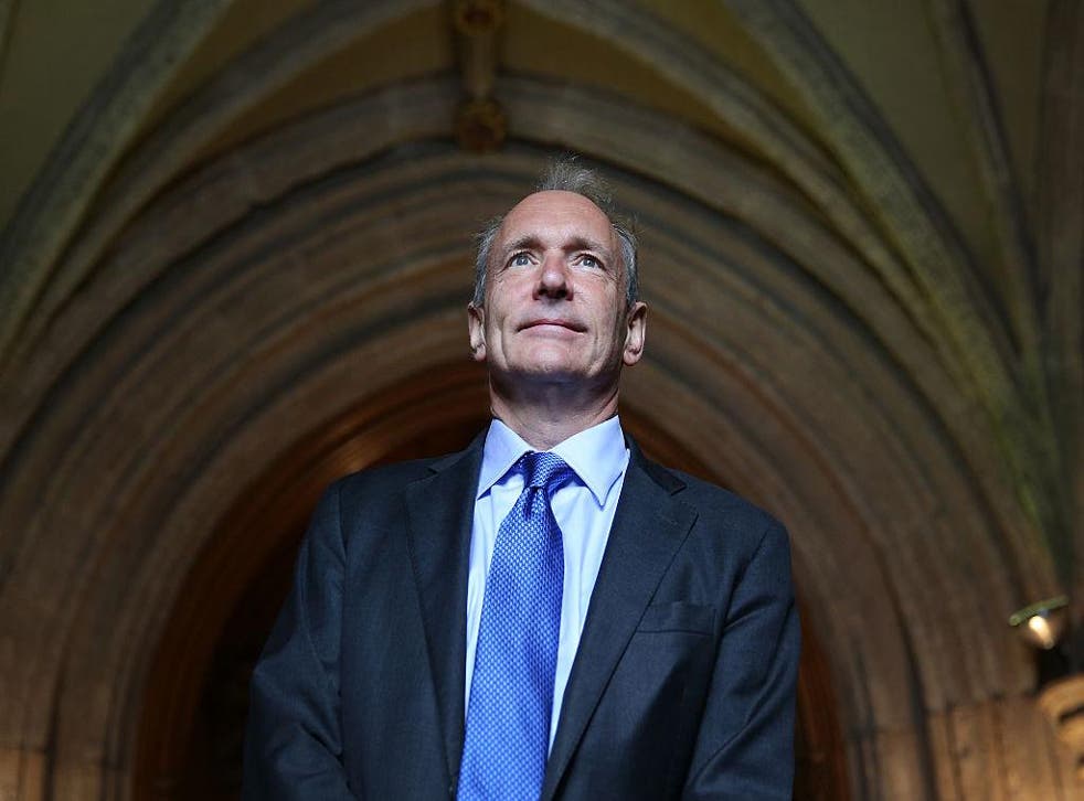 Sir Tim Berners-Lee, inventor of the World Wide Web, on September 24, 2014 in London, England
