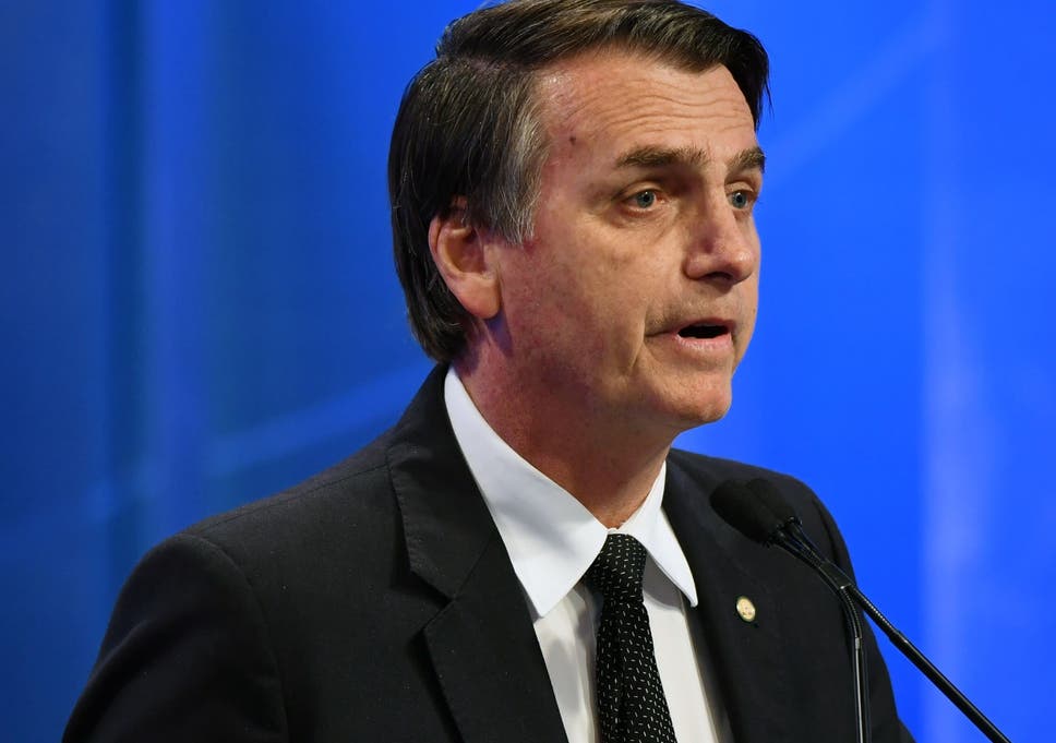 Image result for Presidential candidate Jair Bolsonaro
