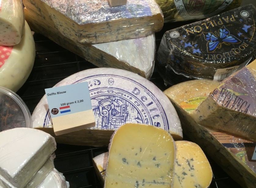 De Kaaskop sells cheese, and lots of it
