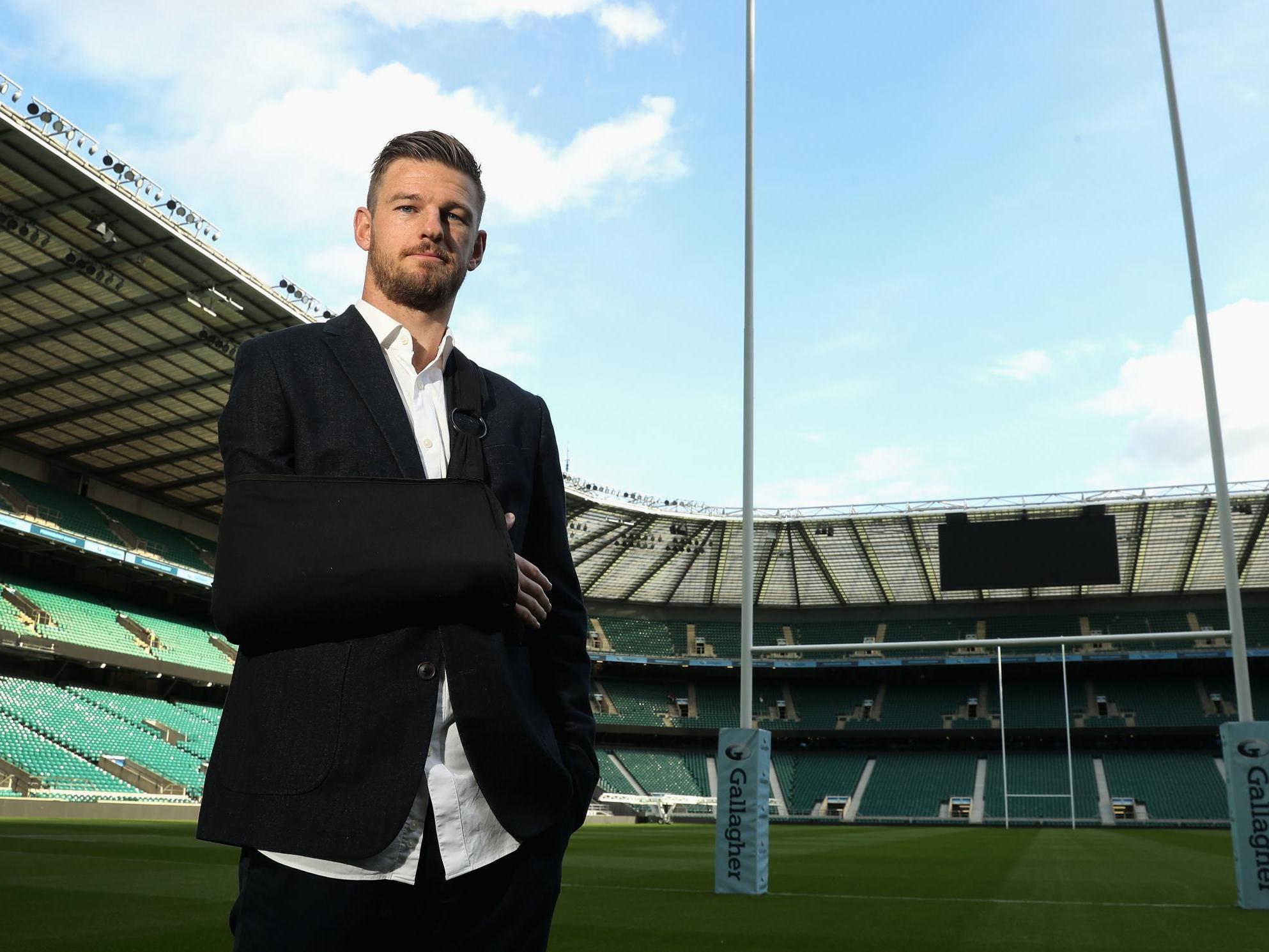 Rob Horne was forced to retire when he lost the use of his right arm
