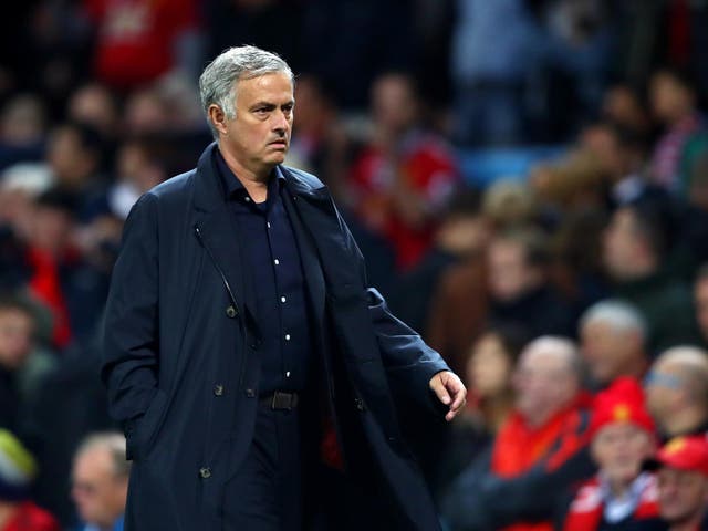 Jose Mourinho’s team were booed at full-time