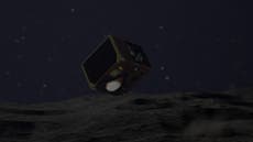 Spacecraft drops robot on asteroid to hunt for origin of solar system