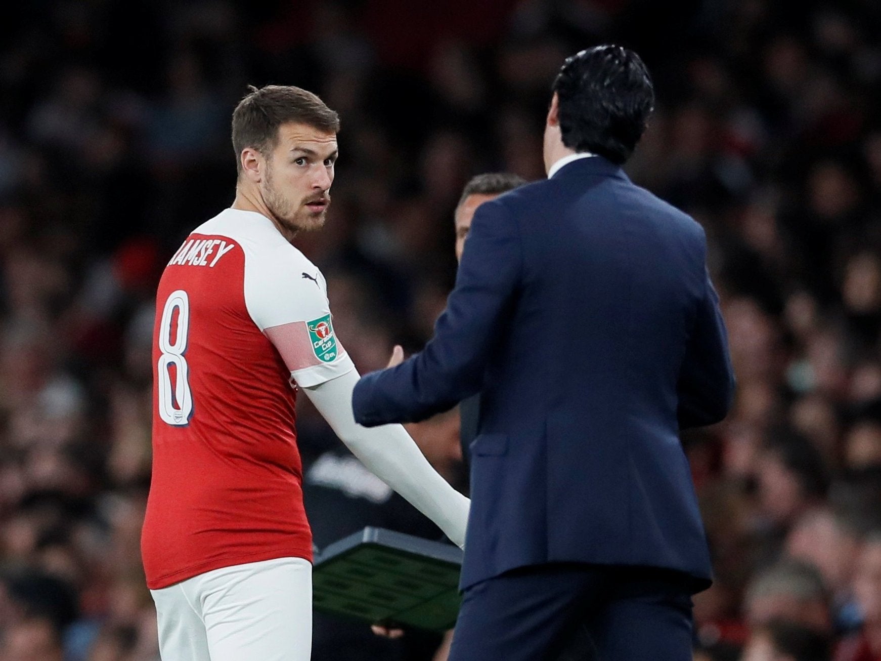 Aaron Ramsey is expected to leave Arsenal at the end of the season