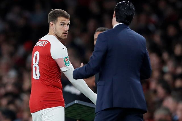 Aaron Ramsey is expected to leave Arsenal at the end of the season